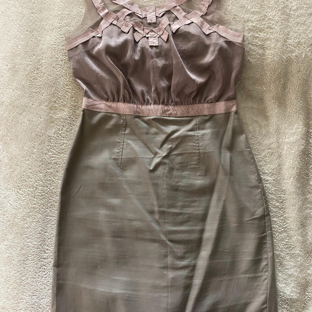 Delicate lightweight strapless dress